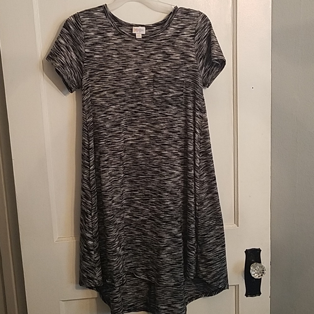 XXS Lularoe Black and White/grey